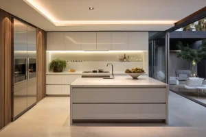 iluminación en tu cocina